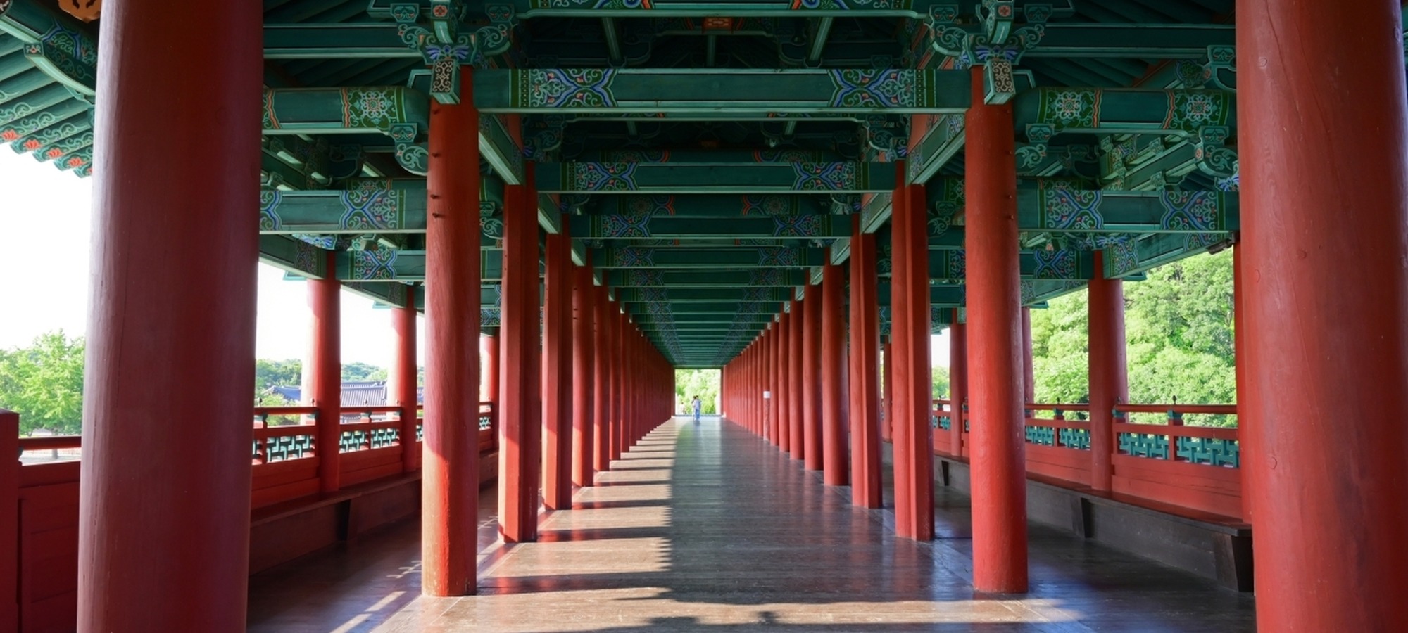 Woljeonggyo Bridge over the stream in Gyeongju